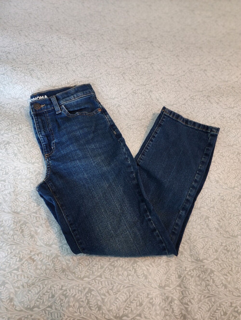 Sonoma Goods For Life Straight-Fit Flexwear Denim Jeans, Boys Size 12